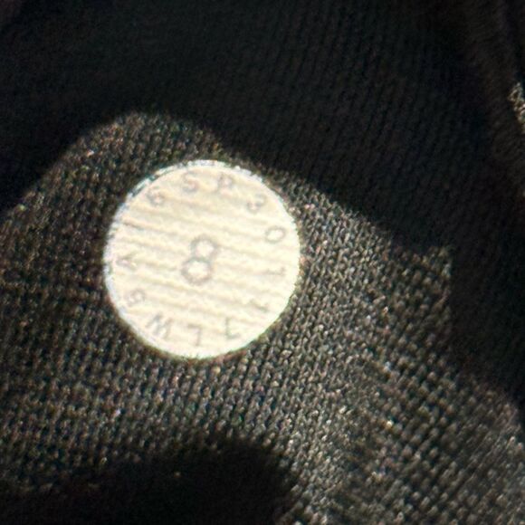 Lululemon Revitalize Tight in Black Long Leggings Sz 8 - Picture 10 of 11